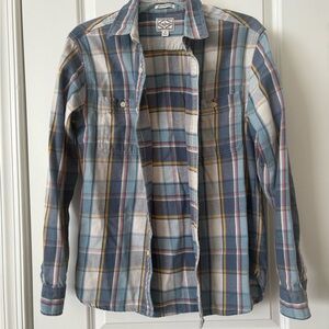 Lucky Brand Multicolor Plaid Button-Down Shirt
